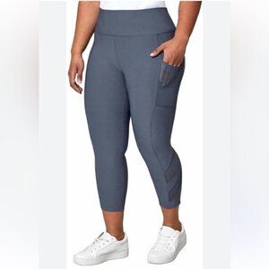 Mondetta Purple High Waist Active ankle leggings, XX large